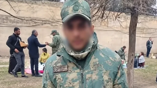 Zəngəzurda saxlanılan Azərbaycan hərbçisindən son dəqiqə XƏBƏRİ
