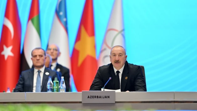 Prezident&nbsp; İlham Əliyev çıxış edib -DETALLAR