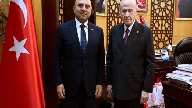 Azərbaycanın Türkiyədəki səfiri Dövlət Bağçalı ilə görüşüb 