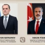 Ceyhun Bayramov Hakan Fidanla ikitərəfli və regional məsələləri müzakirə edib&nbsp;
