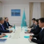 Qazaxıstan Respublikasının Xarici İşlər naziri Türk Mədəniyyəti və İrsi Fondunu ziyarət edib&nbsp;&nbsp;