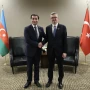 Burhanəddin Duran və Hikmət Hacıyev Antalya Diplomatiya Forumu çərçivəsində görüşüblər