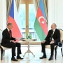 İlham Əliyevin Çexiyanın Baş naziri ilə təkbətək görüşü keçirilib&nbsp;