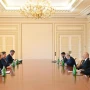 Prezident İlham Əliyev BP şirkətinin baş icraçı direktorunu qəbul edib&nbsp;