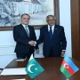 Ceyhun Bayramov Pakistan XİN başçısı ilə görüşüb - FOTO