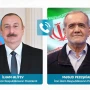 Prezident İlham Əliyevlə Məsud Pezeşkian arasında telefon danışığı olub 