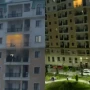 Çoxmərtəbəli yaşayış binasında yanğın