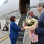 Sahibə Qafarova Serbiyada səfərdədir