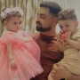 Amil Xəlil övladları ilə -FOTOLAR