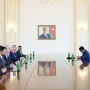 İlham Əliyev Numan Kurtulmuşu qəbul edib&nbsp;