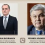 Ceyhun Bayramov qazaxıstanlı həmkarı ilə danışıb