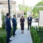 Leyla Əliyeva Şəki Şəhər İncəsənət Məktəbində olub&nbsp;