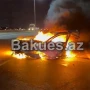 Bakıda avtomobil iki yerə bölündü - Ağır qəza+Video&nbsp;