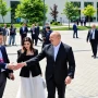 Prezident İlham Əliyevin yanında görünən o xanım kimdir?