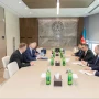 Taleh Kazımov Slovakiya Mərkəzi Bankının rəhbəri ilə görüşüb