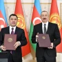 Azərbaycan-Qırğızıstan sənədləri mübadilə edildi 