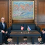 Azərbaycan XİN başçısı ilə ATƏT-in sədri arasında təkbətək görüş başladı 