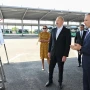Prezident Naxçıvanda yeni avtobuslara baxıb, dəmir yolu infrastrukturunda yenidənqurma işləri ilə tanış olub