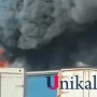 “Meyvəli” bazarında yanğın