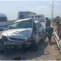 Sabirabadda iki avtomobil toqquşdu -&nbsp; 4 nəfər xəsarət alıb&nbsp;