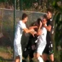 Azərbaycan və Türkiyə klublarının futbolçuları arasında kütləvi dava - Video 