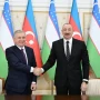İlham Əliyev Şavkat Mirziyoyevə minnətdarlığını bildirdi&nbsp;