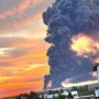 Ukrayna Samarada neft emalı zavodunu vurub