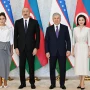 Prezidentlər və birinci xanımlar “Kuksaroy”da birgə foto çəkdirdilər - Video