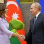 Vladimir Putin Mehriban Əliyevaya təbrik məktubu göndərib&nbsp;