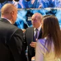 Prezident Bişkekdə onlarla ayaqüstü söhbət etdi - Fotolar&nbsp;
