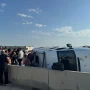 Bakı-Qazax yolunda ağır QƏZA - AVTOBUS AŞDI 