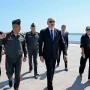 Prezident İlham Əliyev Hərbi Dəniz Qüvvələrində olub - FOTO