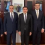 Hikmət Hacıyev Türkiyə rəsmiləri ilə görüşdü&nbsp;