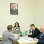 Səbinə Əliyeva Lənkəranda vətəndaşları qəbul edib 