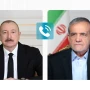 Prezident İlham Əliyev Məsud Pezeşkiana zəng edib 