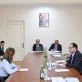 Məcnun Məmmədov Şabranda vətəndaşları qəbul edib&nbsp;