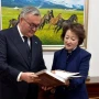 Türk Mədəniyyəti və İrsi Fondunun prezidenti ilə Qazaxıstan Respublikasının Xarici İşlər naziri arasında görüş keçirilib&nbsp;&nbsp;