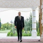 Berdiməhəmmədov Əliyevi qarşıladı - Fotolar&nbsp;