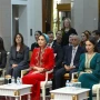 Leyla Əliyeva Aşqabadda Milli Türkmən Xalçası Muzeyində olub&nbsp;